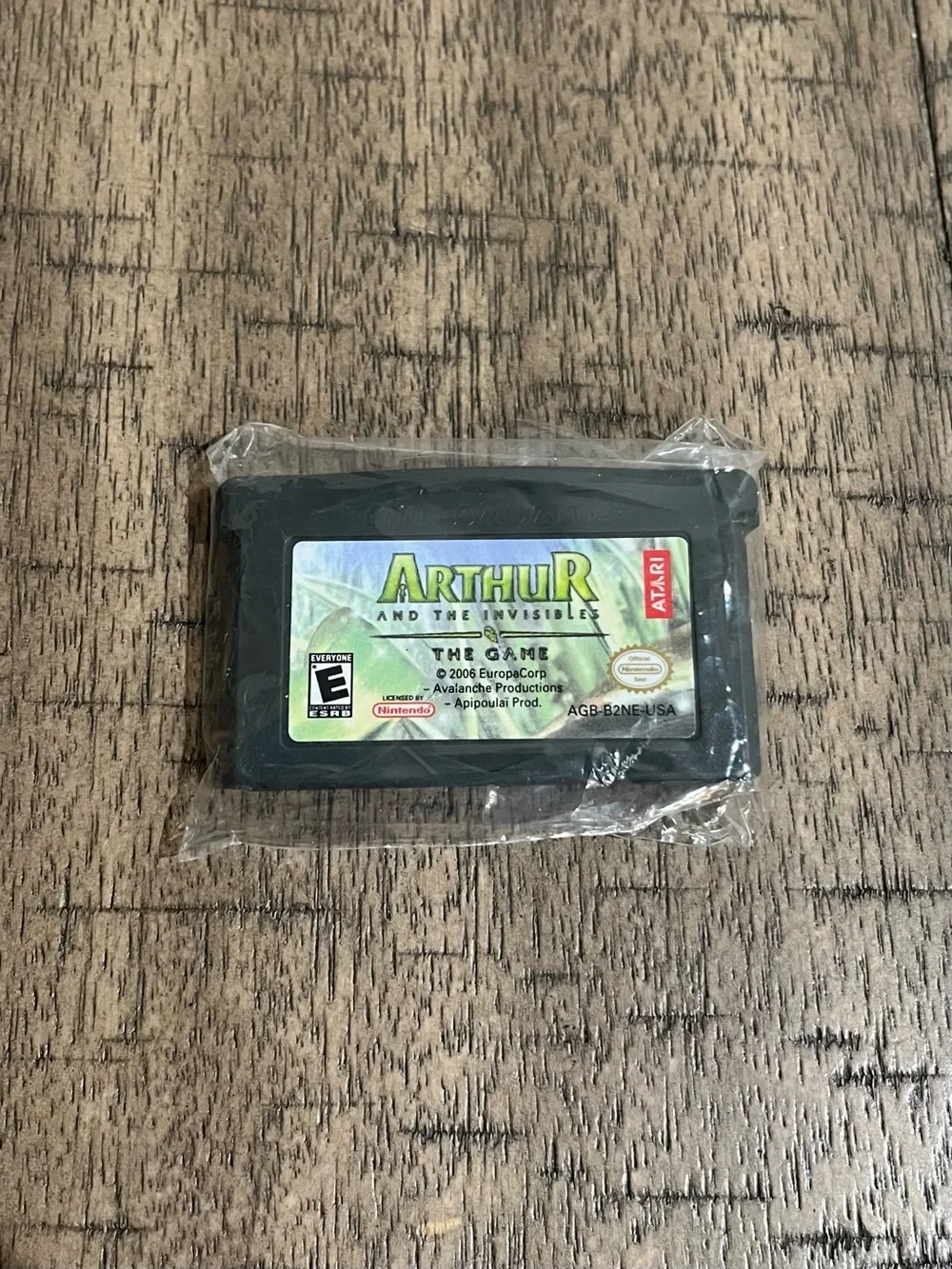 Arthur and the Invisibles - Nintendo Game Boy Advance 2006 Video Game Vintage